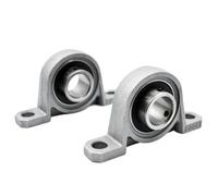 2pcs KP004 Inner Diameter 20mm Zinc Alloy Pillow Block Bearing Bearings