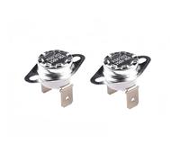 2pcs KSD301 KSD302 Bimetal Thermostat 16A 250V Temperature Switch - Ceramic 0~100°C Range(Normal Closed,30C)