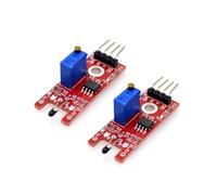 2PCS KY028 thermistor module with quick response to temperature changes and long term stability of easy integration