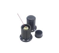 2PCS KYP16-16-4 Black Knob Button Cap Is Suitable For WXD3-13-2W Turn Around Special Potentiometer Knob NWPNLXEA