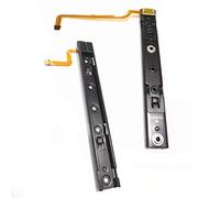 2Pcs L R Slide Left Right Sliders Railway Replacement For Console Controller Rebuild Track Slider With