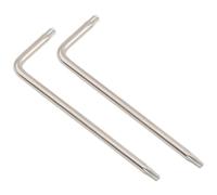 2Pcs L-Shape Small Torx Key Bit Wrench, T8 T10 Torx Security Screwdriver Compatible with Xbox One 360 Series X S PS5 PS4 Repair