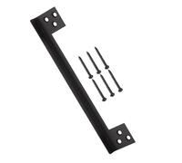 2pcs L-Shaped Stainless Steel Door Latch Guard Plate Invisible Outswing Security Protector Reinforcement Deadbolt Cover for Sashlocks