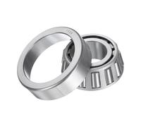 2pcs L44649/L44610 Tapered Roller Bearing Cone and Cup, 1.0625" Bore x 1.9800" OD x 0.5748" Thick, Chrome Steel Taper Bearing Set