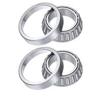 2pcs L44649/L44610 Tapered Roller Bearing Cone and Cup, 1.0625" Bore x 1.9800" OD x 0.5748" Thick, Chrome Steel Taper Bearing Set