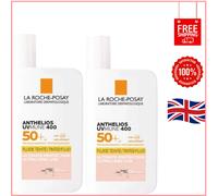 2pcs La Roche-Posay Anthelios UVmune 400 Tinted Fluid SPF50+ - 50ml