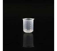 2PCS Labasics Beaker Set, Borosilicate Plastic Graduated Low Form Griffin Beakers Measuring Cylinder Lab Jug Bottles Tools for Laboratory 500ml