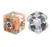 2PCS Labyrinth 3d Maze Puzzle Cube - Engaging Brain Teaser Toy, Labrynth 3d Puzzles Adult Kids - Roller Ball Brain Teaser, Labyrinth Cube Mind Game For Birthday Family Gathering Party School Travel