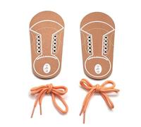 2Pcs Lacing Shoe Toys, Shoe Lace Practice for baby, Shoe Lace Practice Board for Toddler Early Educational Teaching Aids