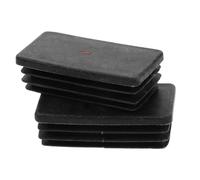 2pcs Ladder Feet Covers Rubber Black Non-Skid Replacement Pads