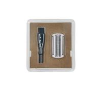 2pcs Lady Shave Outer Foil Head Shaver Replacement One Blade Replacement Head Trimmer Stainless Steel for Electric Ladyshaver for Wet and Dry Foil Blades for BRL140 BRL146