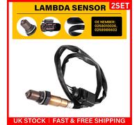 2PCS Lambda Sensor 0258010036 Fits For Oxygen 06A906262Bs 1K0998262S Replacement