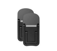 2PCS Laptop Rising Stand 2 Slots Invisible Notebook Holder with Silicone Padding for Multiple Notebooks