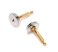 2Pcs Large 43x25mm Gold Acoustic Guitar Panel Repair Magnet Tool