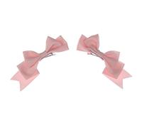 2Pcs Large Bow Hair Clip Hair Barrettes Sweet Bowknot Hair Clamps Hairpins For Girls Women Thin Hair Thick Hair