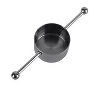 2pcs Large Capacity Cocktails Jigger Set Double Beads Measuring Cup Precise Liquor Measurement Accessories For Bartenders Accurate Pour Jigger