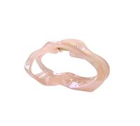 2Pcs Large Cloud-shaped Pearlescent Hair Clip Elegant For Women With Thick