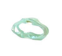 2Pcs Large Cloud-shaped Pearlescent Hair Clip Elegant For Women With Thick