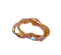 2Pcs Large Cloud-shaped Pearlescent Hair Clip Elegant For Women With Thick