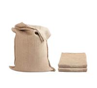 2PCS Large Hessian Potato Sack, Vegetable & Potato Storage Sack, Open-Top Burlap Sack for Storage, Breathable, Durable