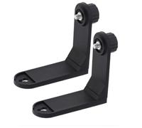 2Pcs Lasers Level L-Shape Bracket Leveling Magnetic L-Bracket for 2 Lines Support Magnet Attract 1/4' Thread Universal Super Strong Iron Magnet Adsorption Stand Wall Mount Bracket