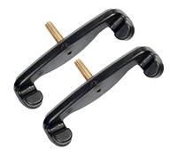 2pcs Latex Violin Shoulder Rest Support Replacement Black