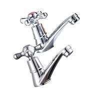 2pcs Lavabo Drop Single Washbasin Cold for Blue Basin Mixer Hole Water Metal Taps Red Sink Mixers Handle with Tap Lever and Faucetred Bathroom Kitchenred Kitchen Model Alloy Cross(As Shownx2pcs,12.5X8