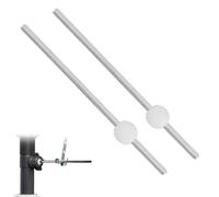 2pcs Lavatory Pop-Up Drain Center Piece Assembly, Bathroom Sink Pivot Ball Rod Stopper Replacement Compatible with Danco 34807 & Price Pfister PS2673 PS469 PSB327 Accessories