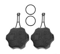 2PCS Lawn Mower Gas Cap 594061 Replacement Compatible for Toro for Craftsman Series Engines, Heavy-Duty Plastic Fuel Tank Cap Part Numbers 594061, 597414, 84004416, Easy Installation
