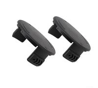 2PCS Lawn Mower Spool Cover, Cordless Lawn Mower Strimmer Wire Cutting Head Cover Grass Trimmer Accessories, for Parkside PRTA