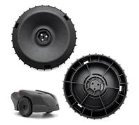 2PCS Lawnmower Drive Wheel, Replacement Robotic Front Wheel 574465104 | Replacement Part Compatible with Husqvarna Automower 105 305 308, Gardena R38Li R40Li R45Li R50Li R70Li R80Li, Diameter 183mm