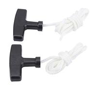 2pcs Lawnmower Recoil Pull Starter Handle 1.5m Cord Rope Mower Accessories