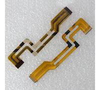 2PCS LCD hinge rotate shaft Flex Cable Compatible with Sony DCR-HC17E HC19E HC21E HC22E HC32E HC33E HC39 HC42 HC43 Video Camera