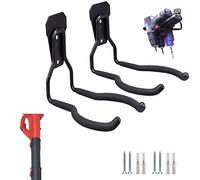 2Pcs Leaf Blower Hanger for Garage, Leaf Blower Rack for Garage, Leaf Blower Hanger for Wall, Leaf Blower Hooks for Garage, Perfect for Garage Wall Tool Organizers and Storage, No Blower (U-Type)