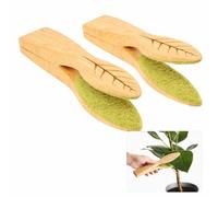 2Pcs Leaf Cleaning Tongs,Leaf Cleaner for Indoor Plants,Plant Leaf Cleaner Pliers for Removing Dust From Both Sides Of Plant Leaves Leaf Dust Cleaner,Leaf Cleaning Tools