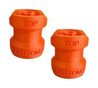 2PCS Leak Proof Liquid Transfer Adapter Connector for Easy Refilling of Multiple Bottle Size Travel Friendly Beauty Liquid Dispenser