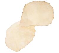 2pcs Leather African Drum Covers Skin for Drum Kit Drummers | Impact Resistant, Reduces Vibration and Strengthens Bass, Easy to Use for Percussionists and Accessories