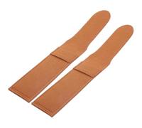 2Pcs Leather Knife Storage Bag for Small Cutters and Knives | Compact Multi-Functional Storage, Space-Saving Protection, Brown Finish