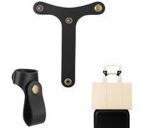 2Pcs Leather Luggage Strap, Add a Bag Travel Belt Hands-Free Suitcase Bag Straps for Luggage Perfect for Airport, Travel, Business Trip, Hanging Out