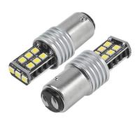 2pcs LED CANBUS bulbs 15SMD 2835 7,5W 1157 (P21/5W) White 12V/24V