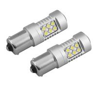 2pcs LED CANBUS bulbs, 24SMD 3030, 1156 (P21W), White, 12V/24V