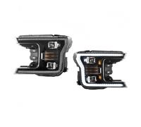 2PCs LED Car Headlight Assembly For Ford For F150 2018-2022 Styling For Head Lamp DRL Dynamic Tuning Light Headlight Assembly(Left-hand Driving)