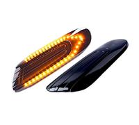2Pcs LED Car Side Marker Signal Lamps Dynamic Turn Signal Lamp Sequential Blink Lights For BMW For MINI For Cooper F55 F56 F57 2014-2017 Mirror Turn Signal Light
