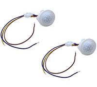 2pcs LED Closet PIR Sensor Infrared Motion Detector Smart Light Switch 220V