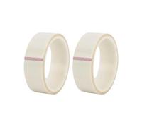 2pcs LED Diffuser Strip Tapes, 1.5cmx10m Heat Resistant PTFE Seal Tape, LED Strip Light Diffuser Dimming Cover Stickers Soften Glare Warm Amber Glow for Cabinet TV Cove Lighting Ledlights (White)