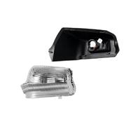 2Pcs LED Dynamic Side Mirror Lights Turn Signal Blinker Lamps For Mercedes For Benz For Sprinter W906/907/910 Car Turn Signal Light(Silver)