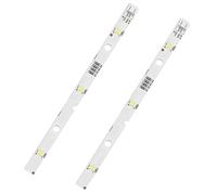 2Pcs LED Fridge Light, for RONGSHENG/HISENSE Fridge Freezer, Refrigerator Led Light Replacement E349766 MDDZ-162A 1629348 DC12V 2W, Fridge Led Bar for KIFF5017 KIFF5020 KIFF7017 KIFF7020 KSBNDIX18