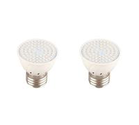 2pcs LED Grow Light Plant Flower Hydroponic Bulb, Broad Full Spectrum LED Grow Light 5W AC220V E27 Bulb