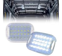 2Pcs LED Interior Cargo Load Space Area Dome Lights Replacement for Ford Transit 150/250/350/350 HD Van 2015-2024, Transit Connect 2014-2023, E-Transit 2022-2024, Trunk Luggage Compartment Lamp
