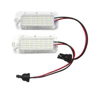 2pcs LED License Number Plate Light - Compatible with Ford Fiesta, Focus MK3, Galaxy MK3, C-MAX, S-MAX, Mondeo, Kuga, Ranger | For Jaguar XF